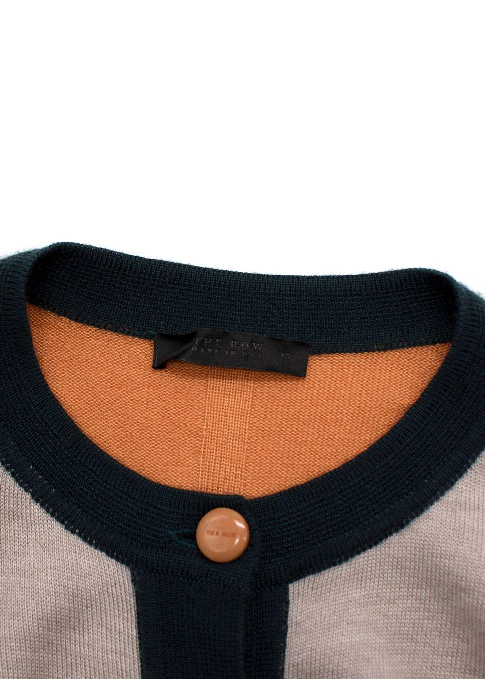 The Row Colour Block Cardigan