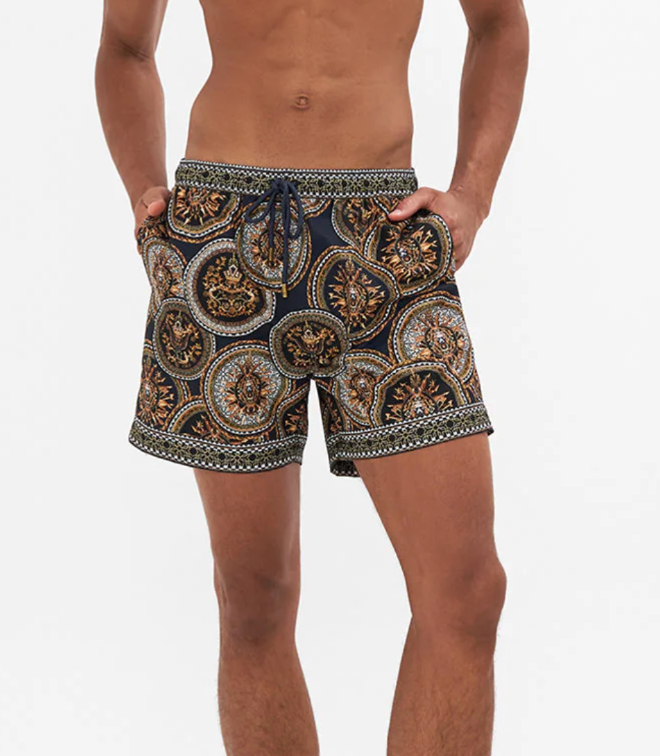 Camilla Mid Length Boardshort Duomo Kaleido