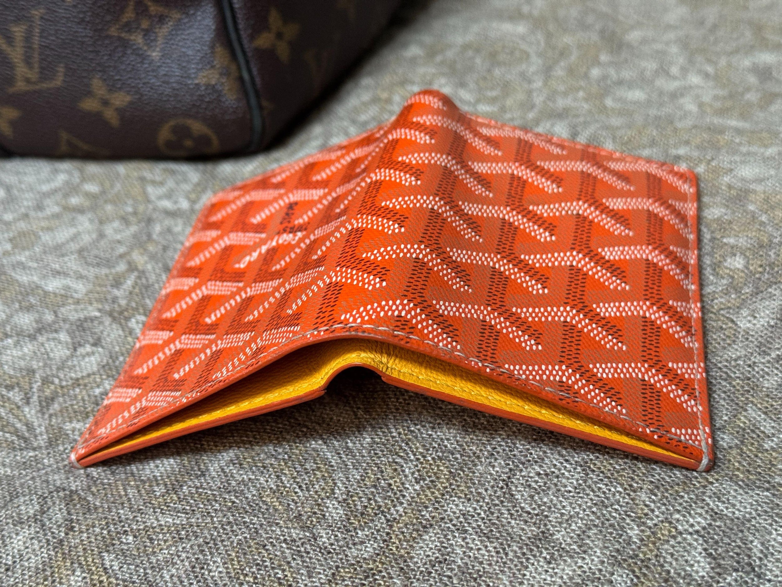 Goyard Orange Saint-Pierre Card Holder