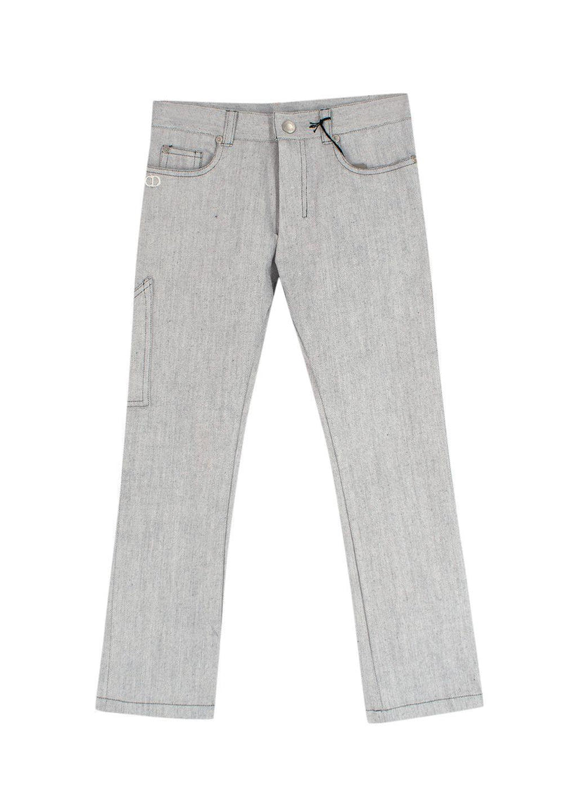Dior 6 Years Grey Cotton Trousers