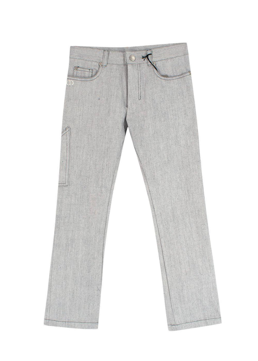 Dior 6 Years Grey Cotton Trousers