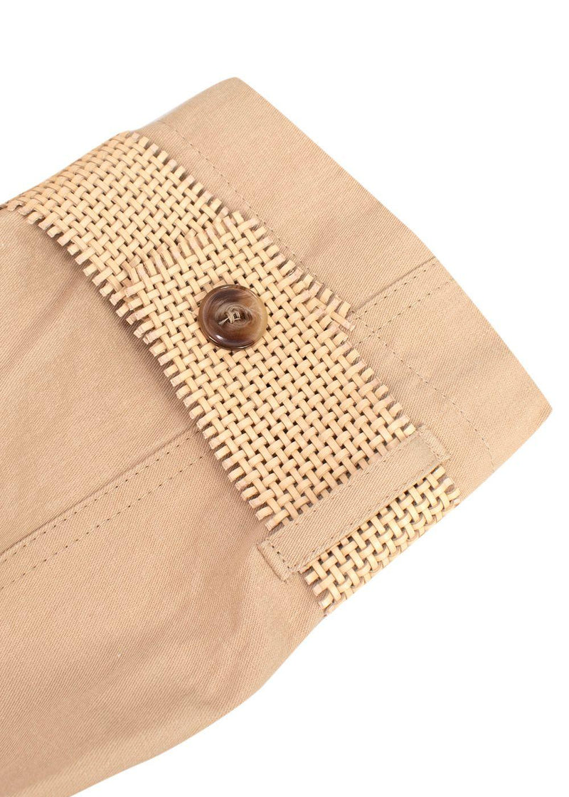 Nanushka Sand Alex Trench Coat