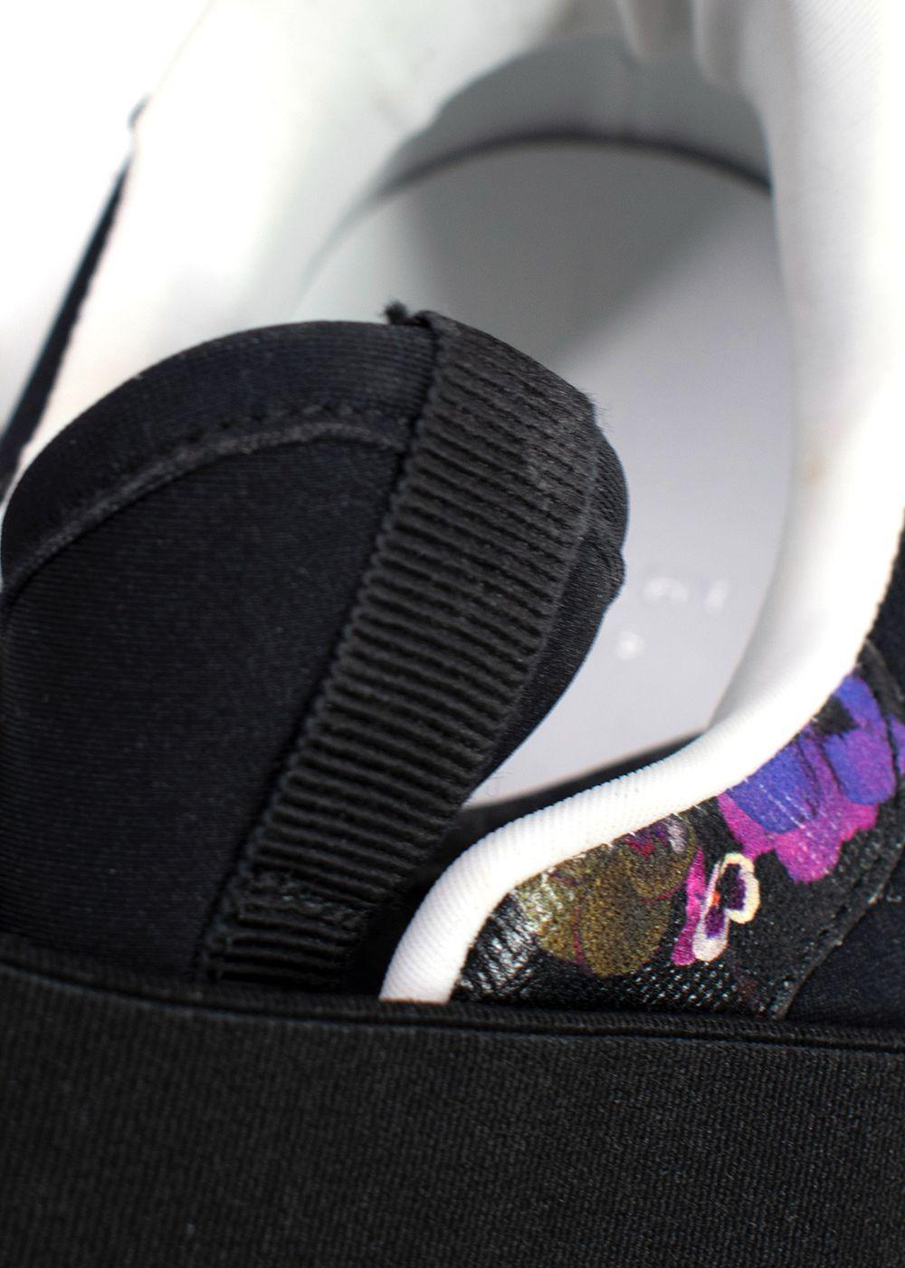 Givenchy Black Floral Runner Sneakers