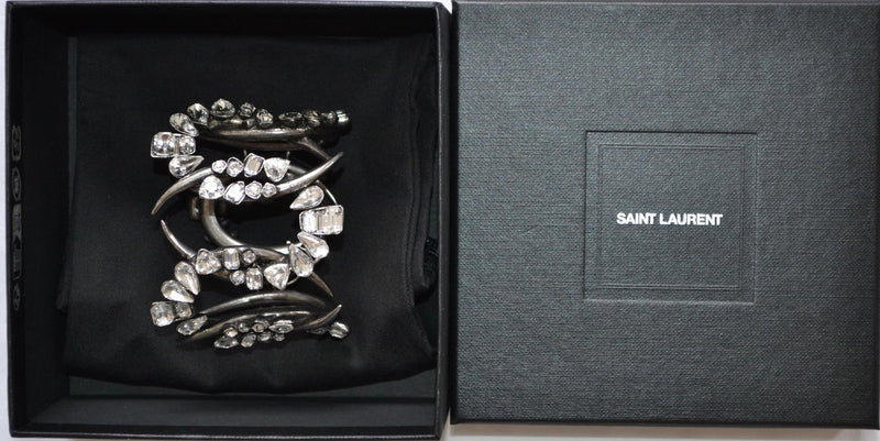 Saint Laurent Crystal Cuff Smoking Collection