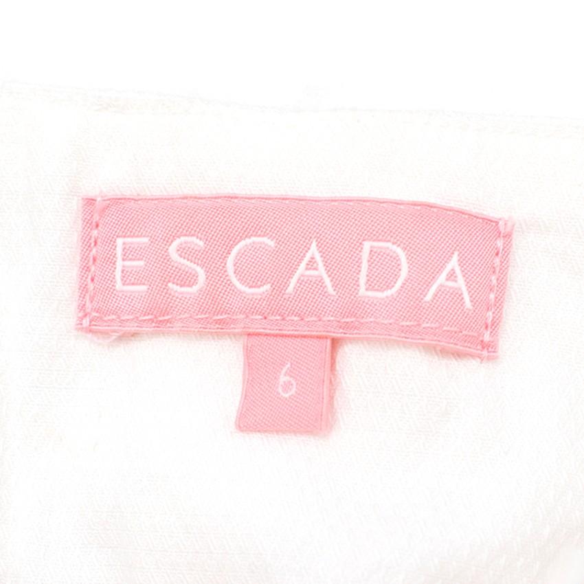 Escada Girls' White Shorts