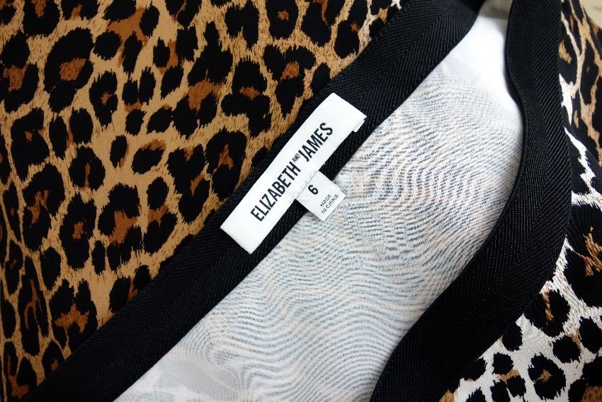 Elizabeth & James Leopard Print Adina Skirt