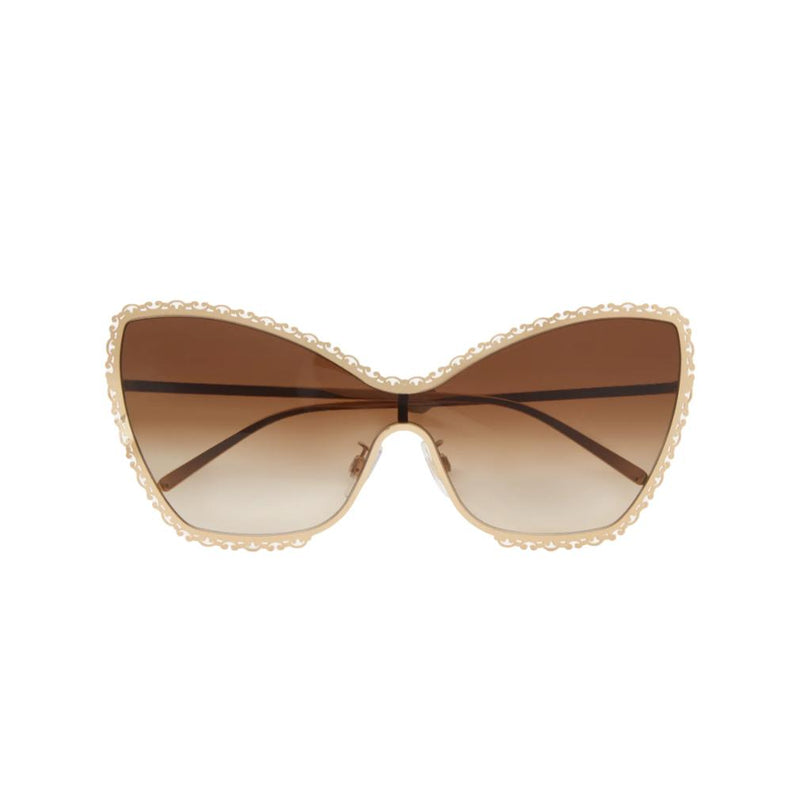 Dolce & Gabbana Filigree Baroque Oversize Sunglasses