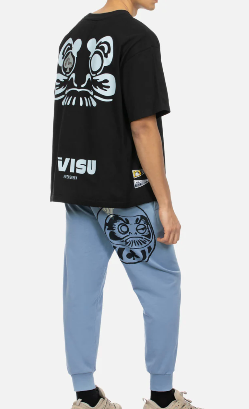 Evisu Daruma Print Regular Fit Sweatpants