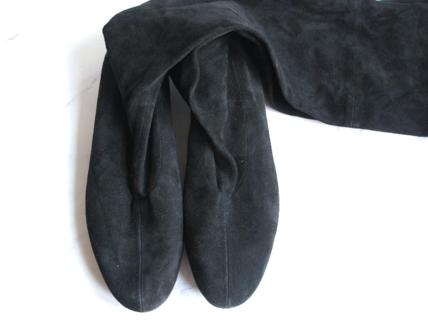 Robert Clergerie Black Suede OTK Fetej Boots