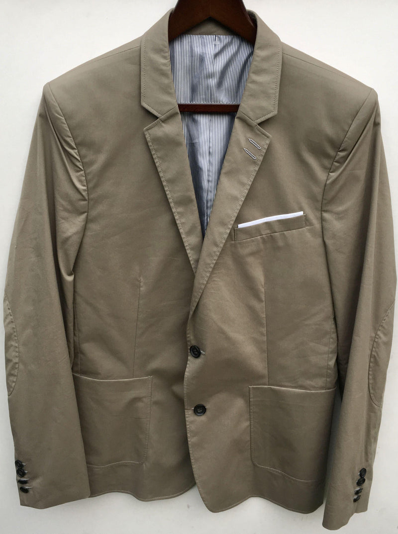The Kooples Sport Beige Cotton Blazer/Jacket