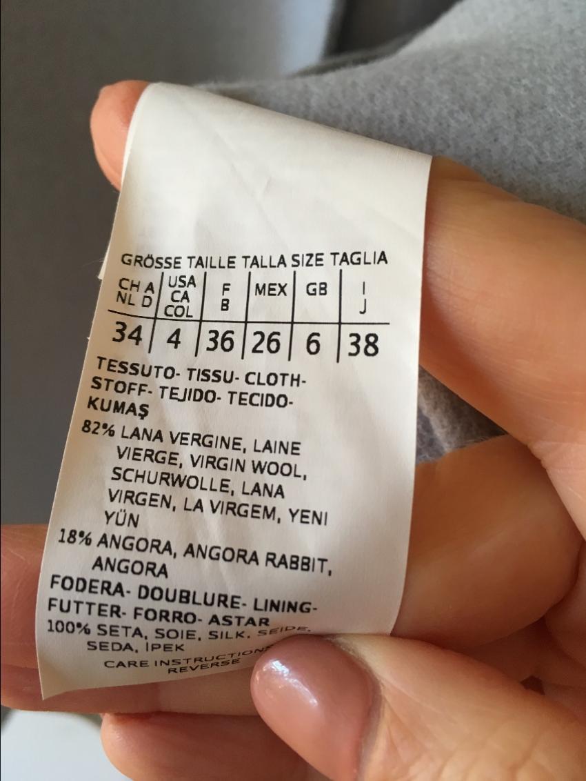 Max Mara Powder Blue Vermut Coat