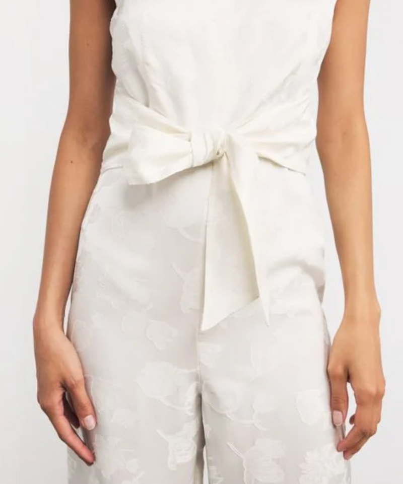 Claudie Pierlot Jacquard Sleeveless Jumpsuit