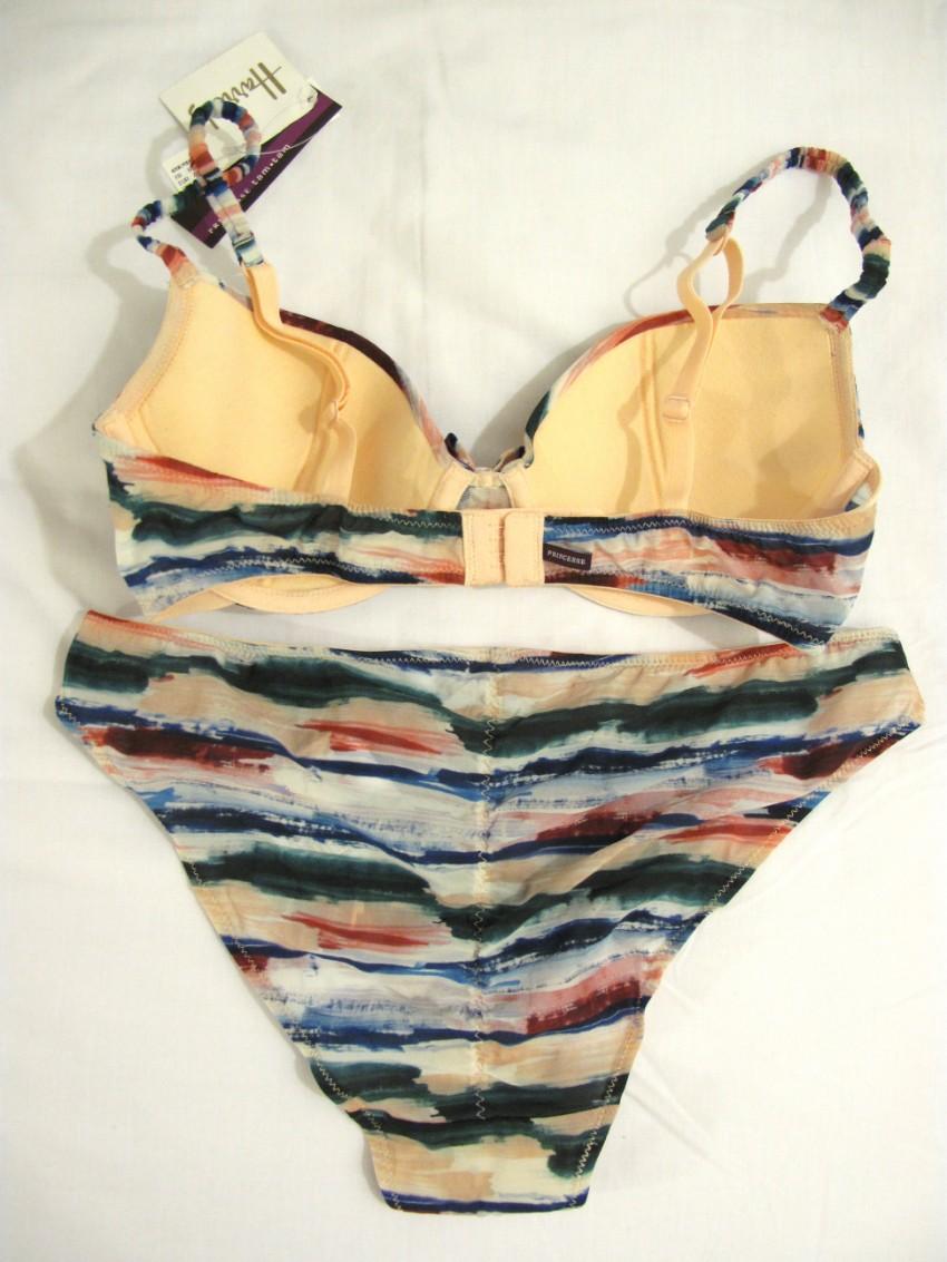 Princess Tam Tam Coco Print Bra and Knickers Set - 32C/70C Small