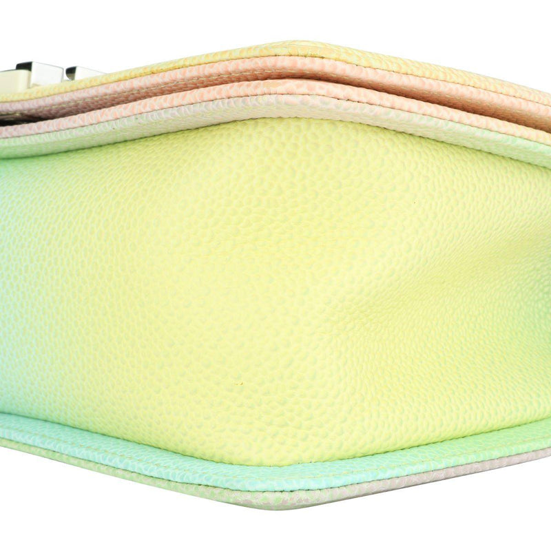 Chanel Rainbow Caviar Boy Bag