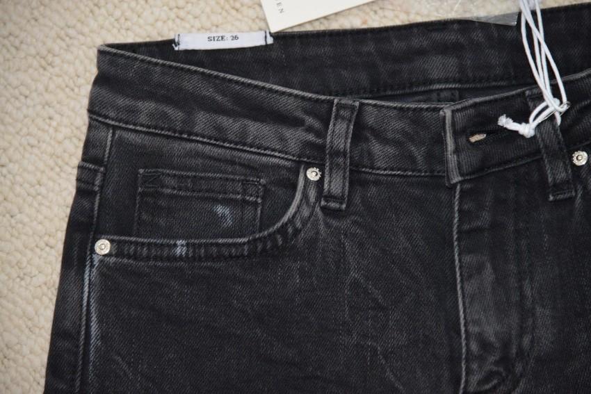 Zoe Karssen Patti Raven Skinny Fit Low Mid Rise Jean Black