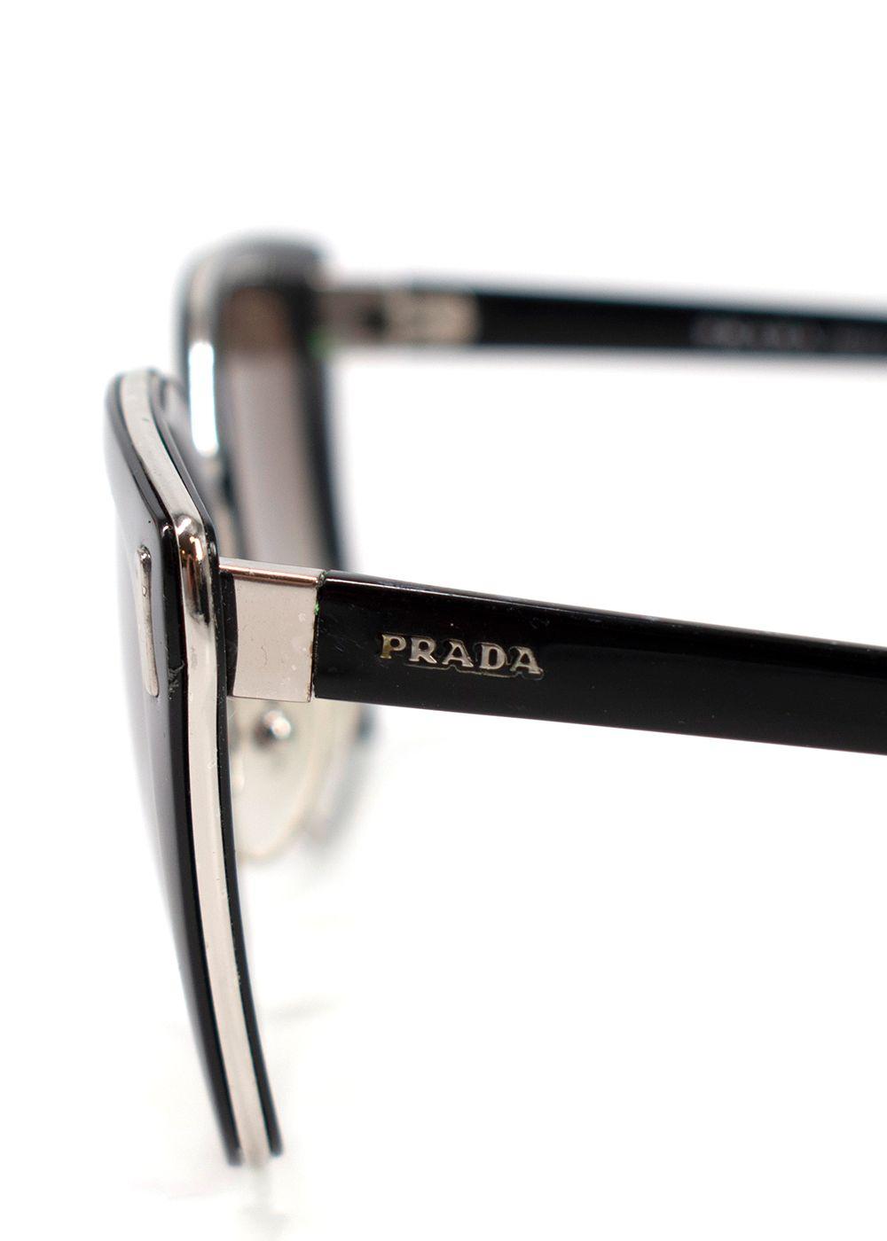 Prada Black Cat-eye Sunglasses