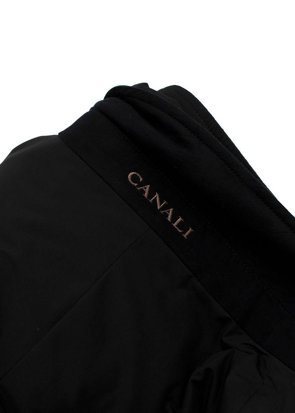 Black Double Layer Jacket