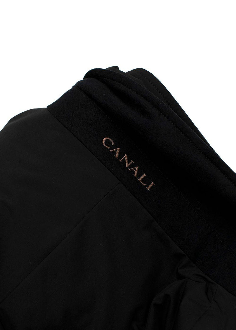 Black Double Layer Jacket