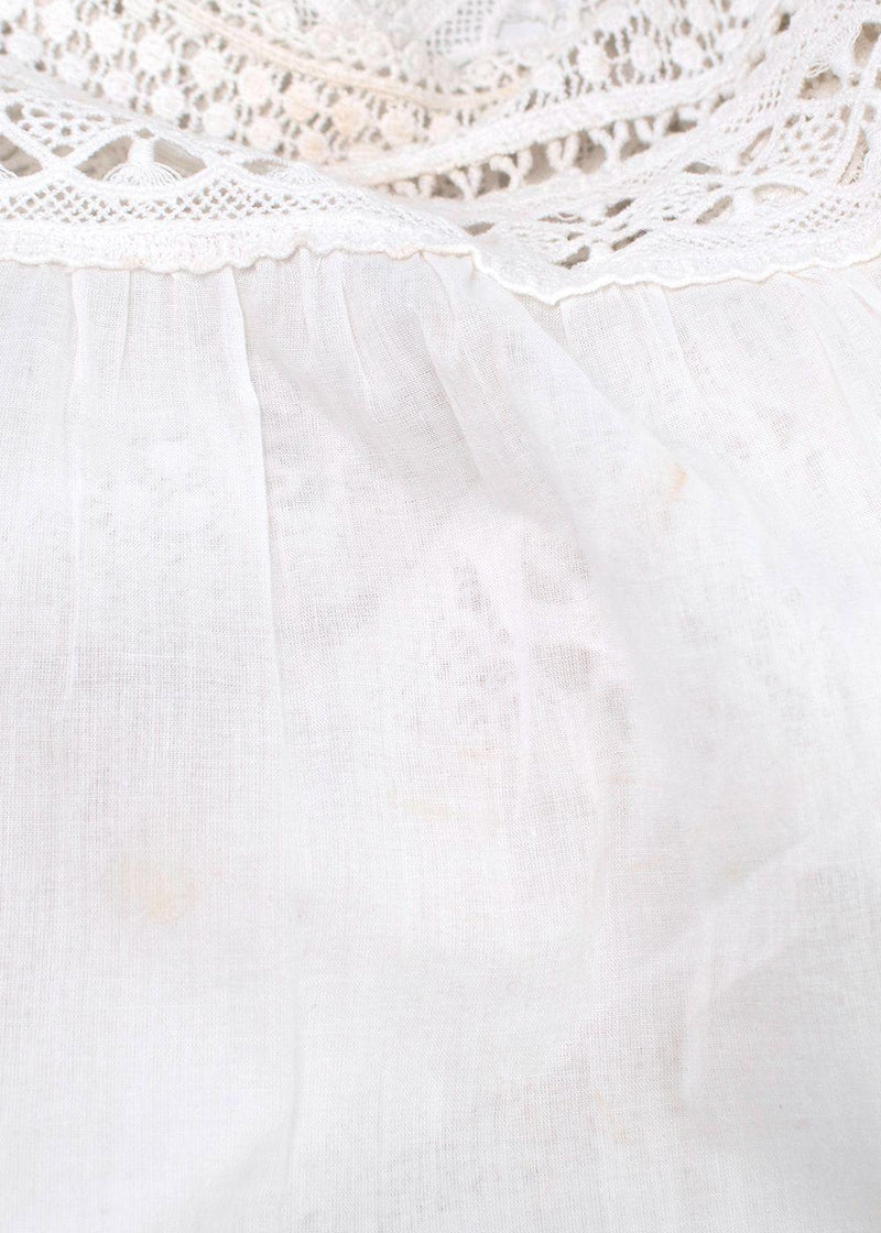 Sea New York White Guipure Mini Dress