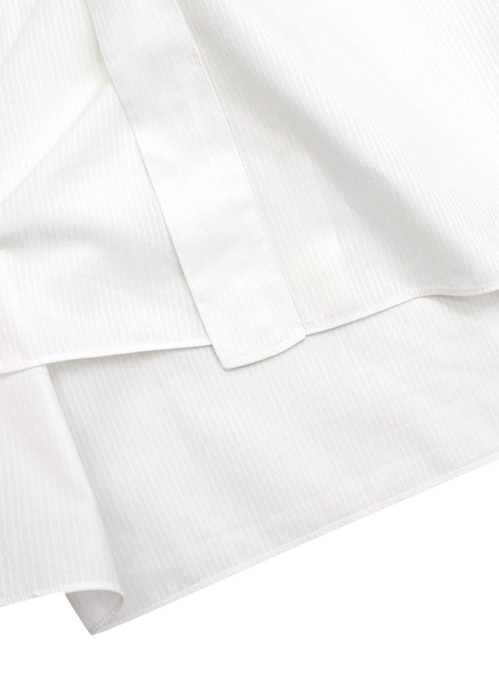 White Striped Shirt