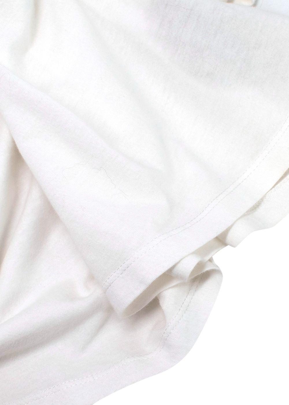Burberry White London Print T-shirt