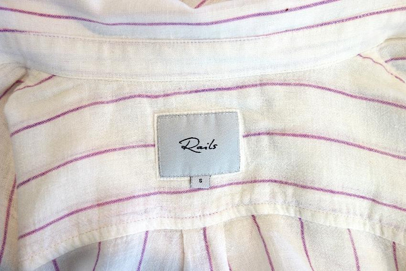 Rails Charli Skinny-Striped Shirt