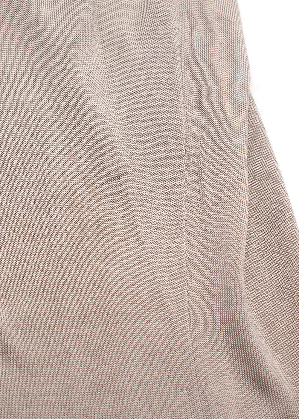 Gucci Beige Glitter Effect Long Sleeve Top