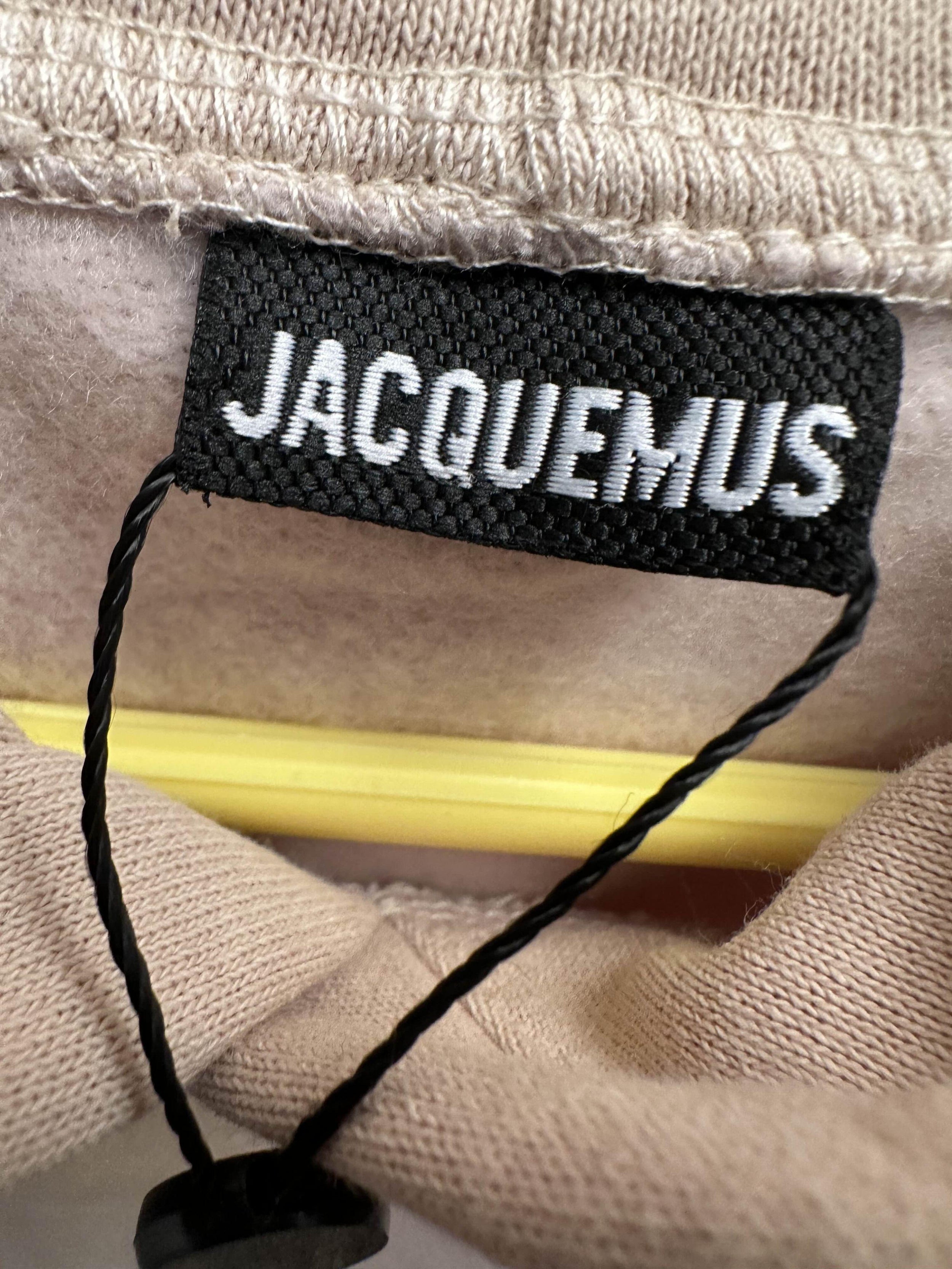 Jacquemus Le Sweatshirt Beige Cotton Hoodie