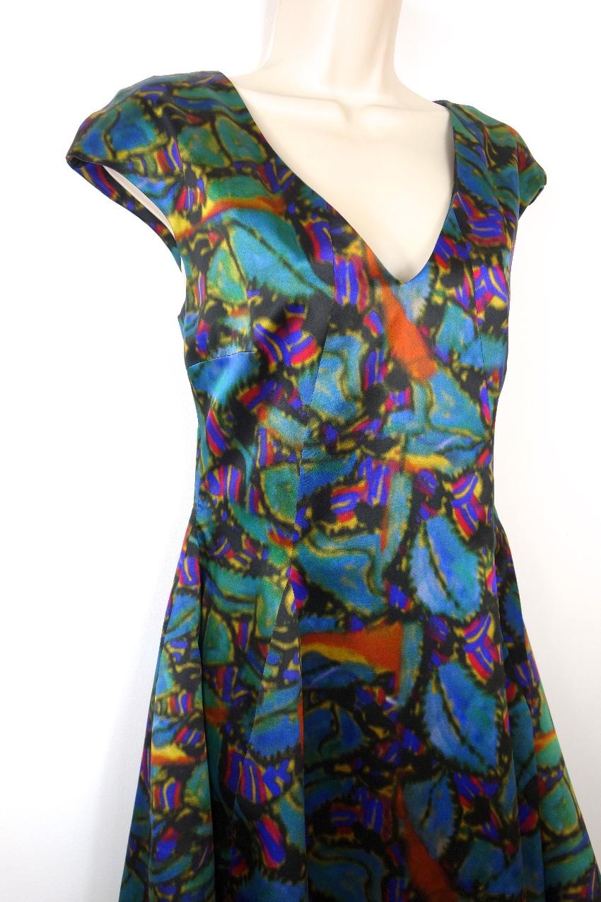 Erdem Watercolour Print Dress