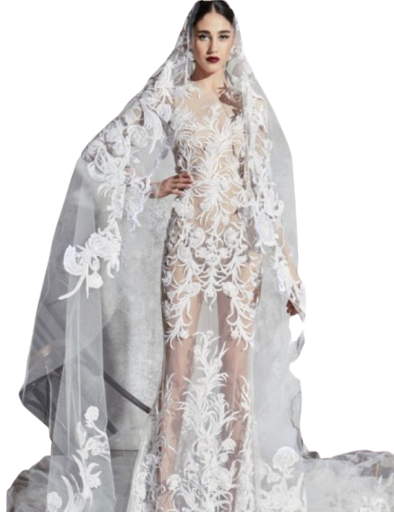 Off White Fabiana Bridal Gown