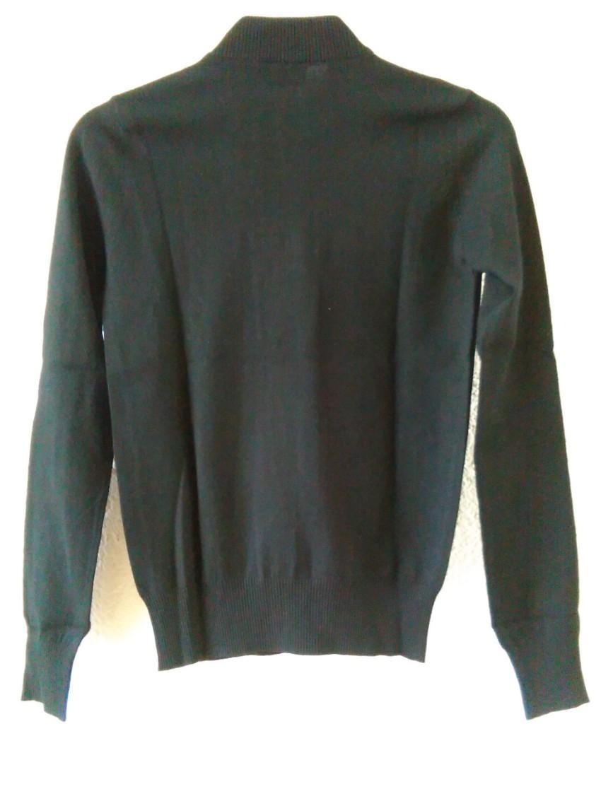 Dolce & Gabbana zip fronted cardigan with DG logo