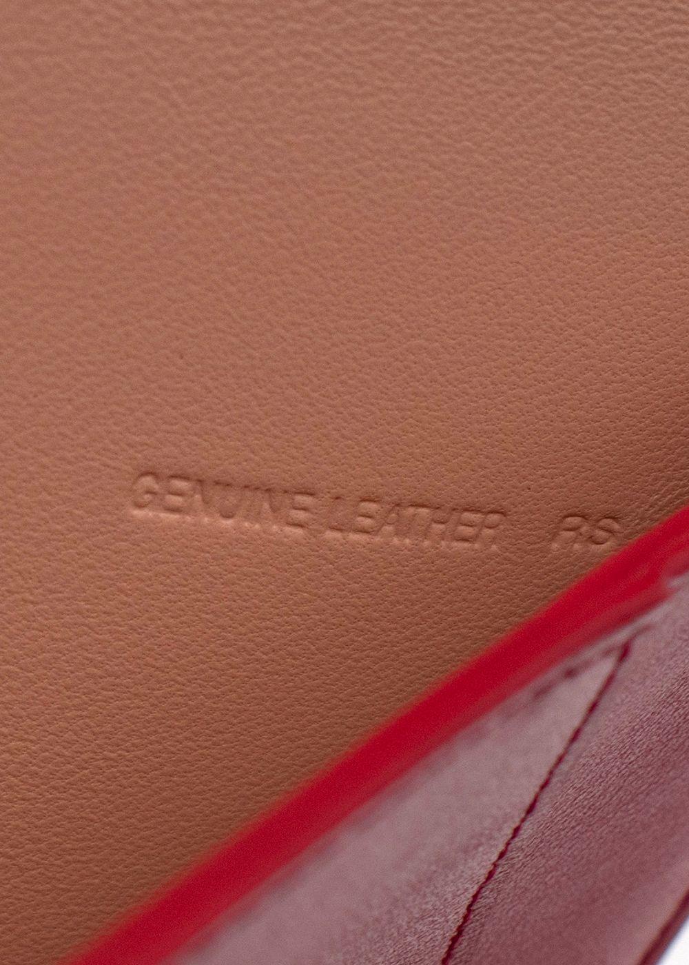 Roger Vivier Red Envelope Clutch