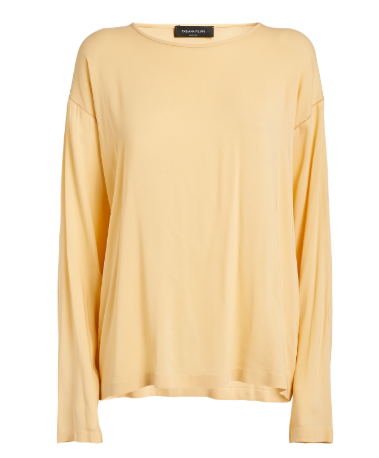 Fabiana Filippi Sablé Bead-Embellished Stretch-Crepe Top