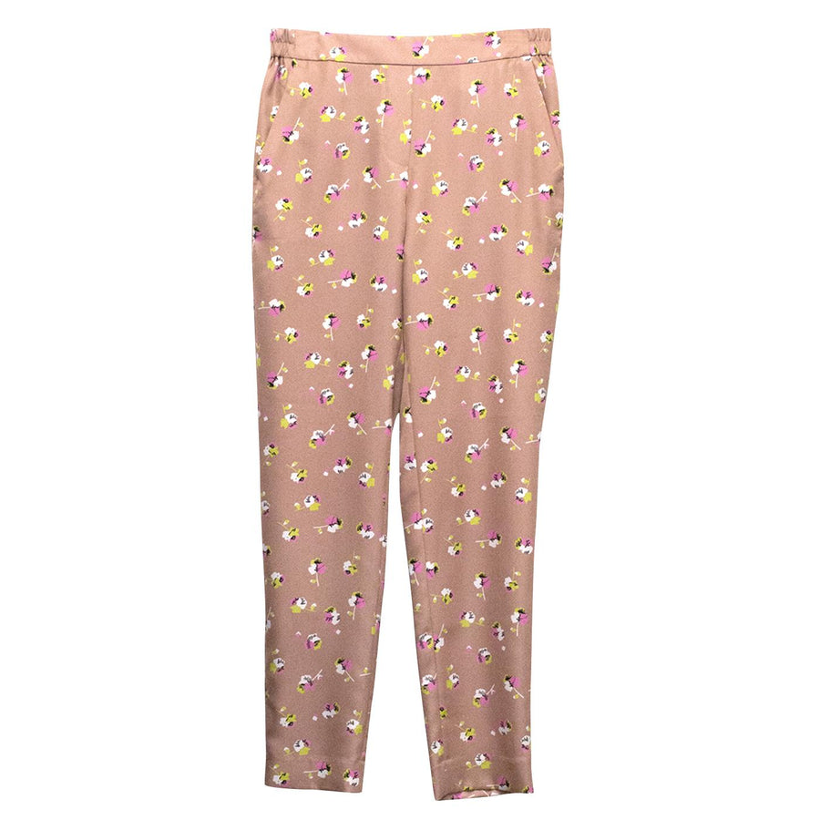 J Crew Floral Pattern Polyester Trousers