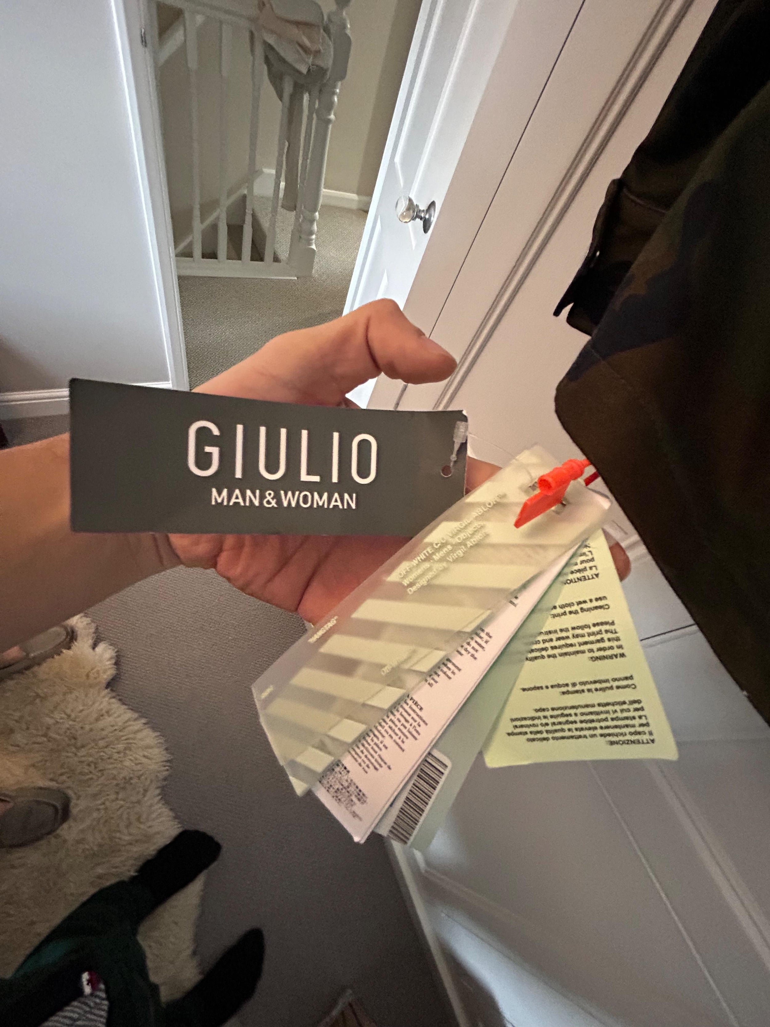 Virgil Abloh Belted Camouflage Jacket