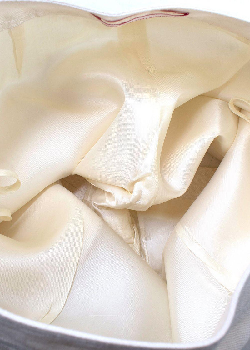 Matthew Williamson Cream Linen Shorts