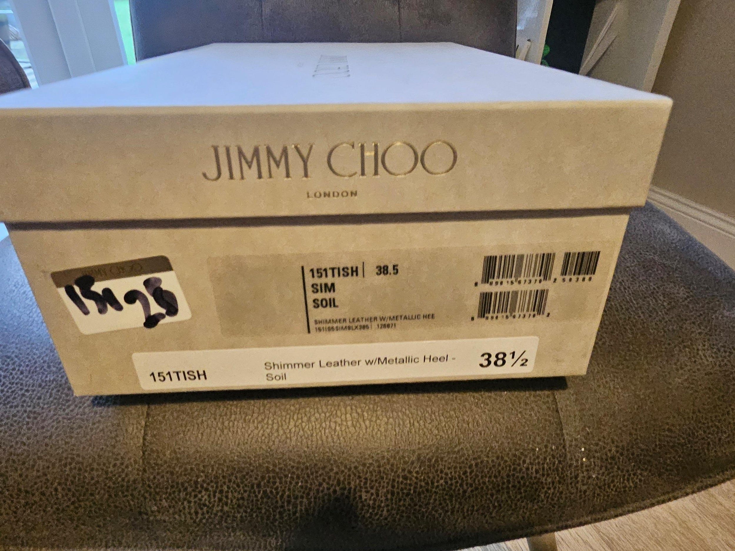 Jimmy Choo Tan Suede Pumps