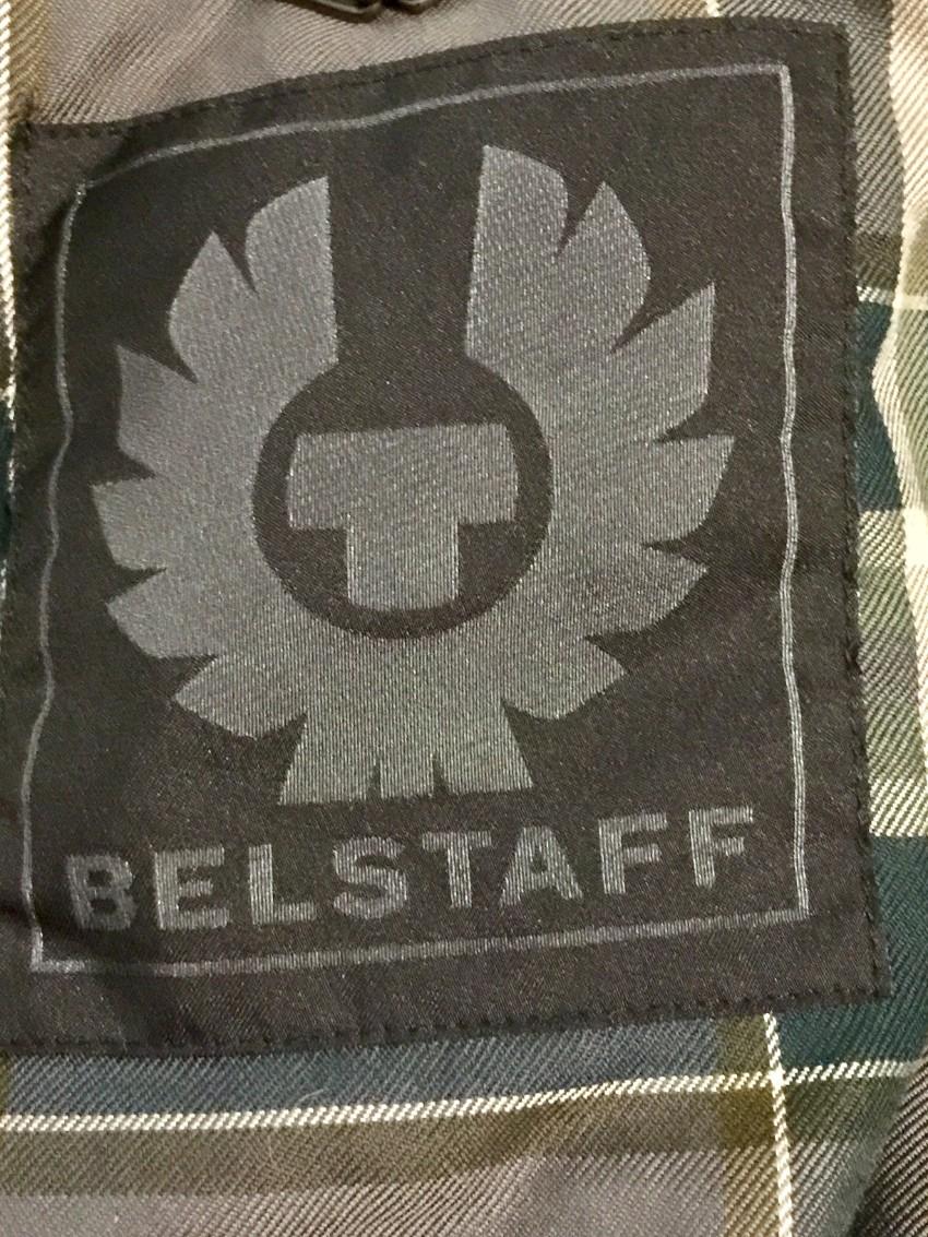 Belstaff Green Outlaw Waxed Biker Jacket
