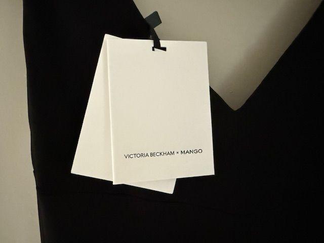 Victoria Beckham x Mango Black Maxi Dress
