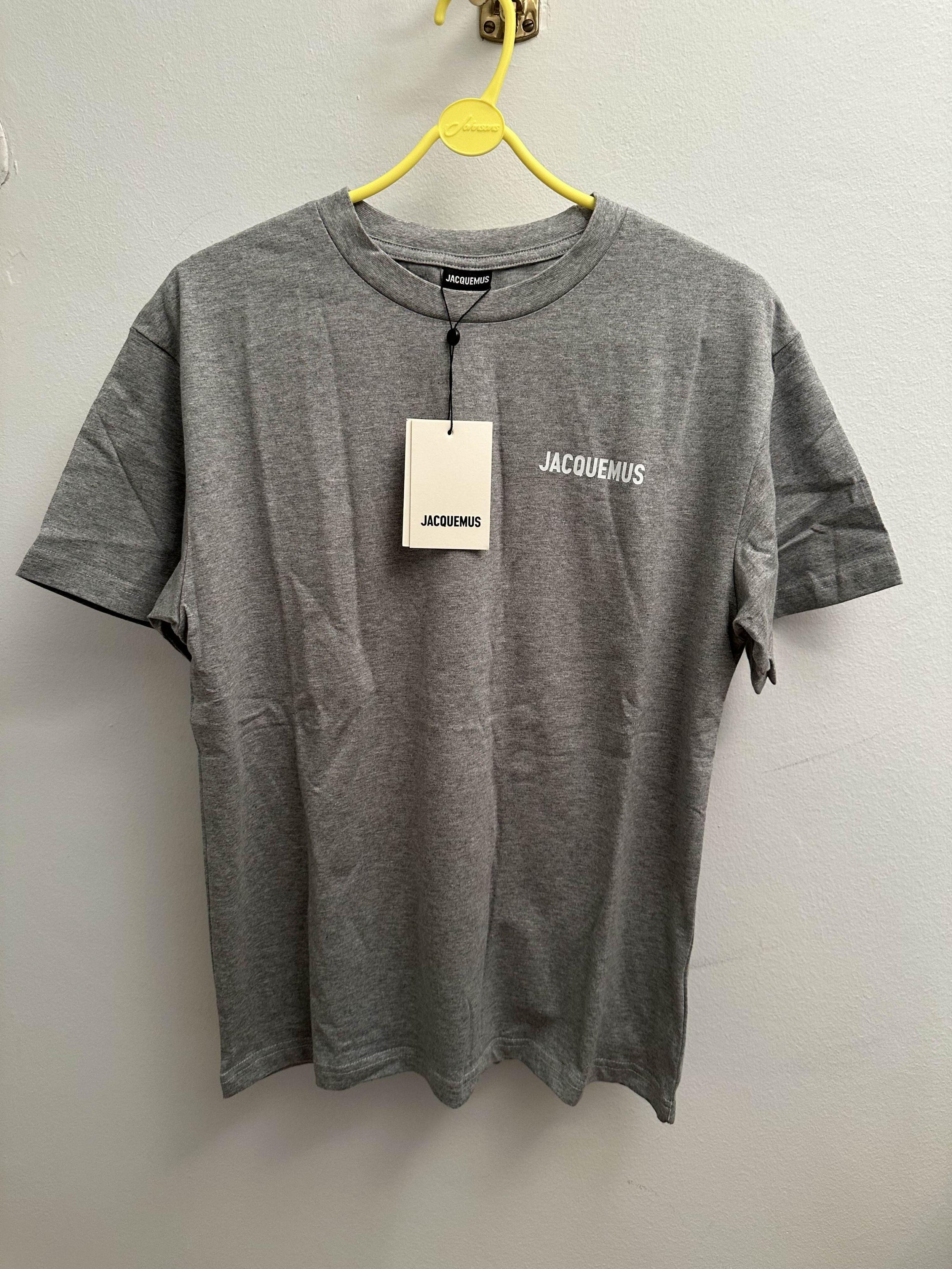 Jacquemus Grey Logo T-Shirt