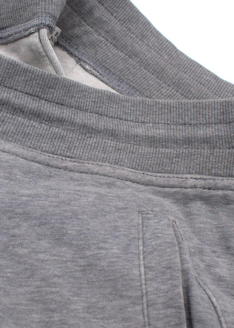 Brunello Cucinelli Grey Cuffed Sweatpants