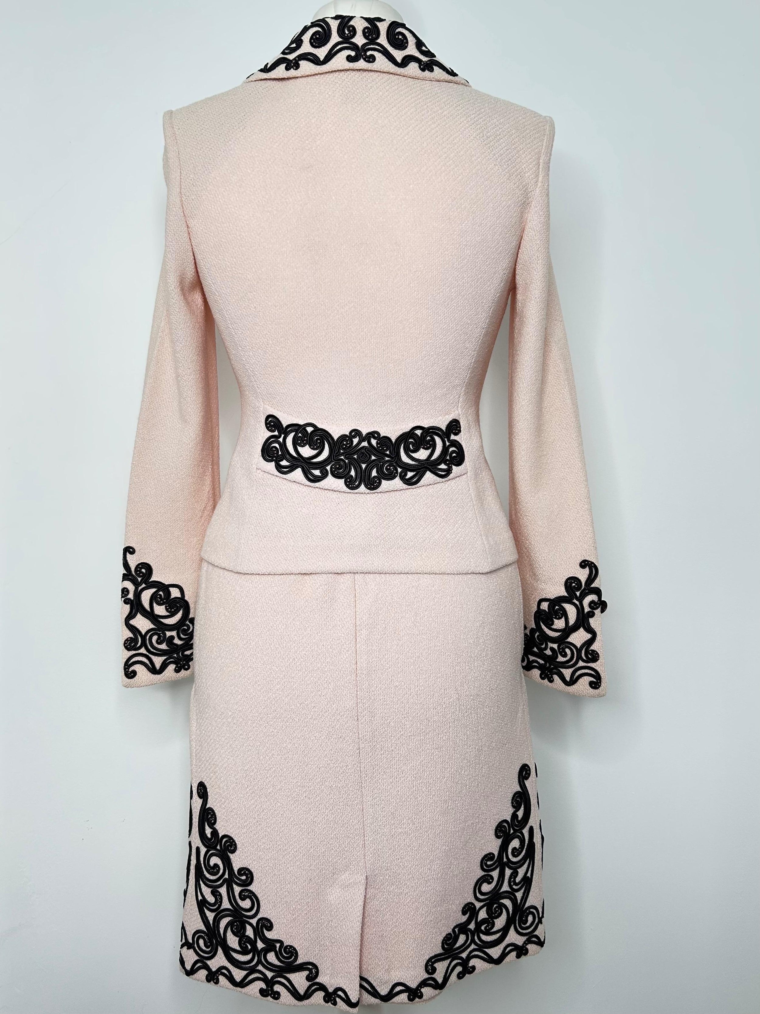 Rose Pink Skirt Suit