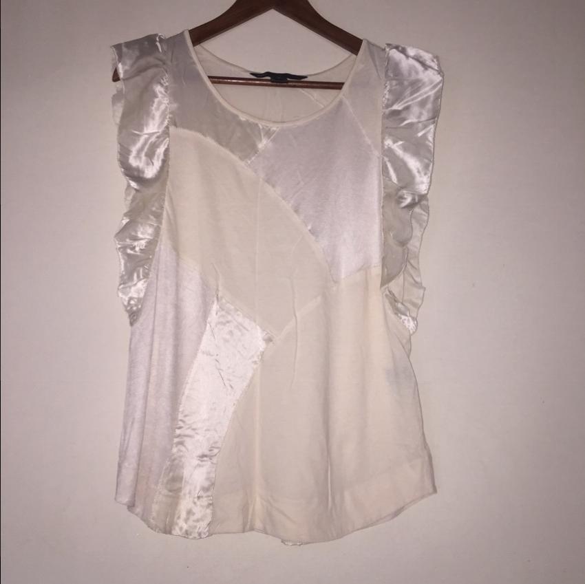Marc by Marc Jacobs frill-trimmed top