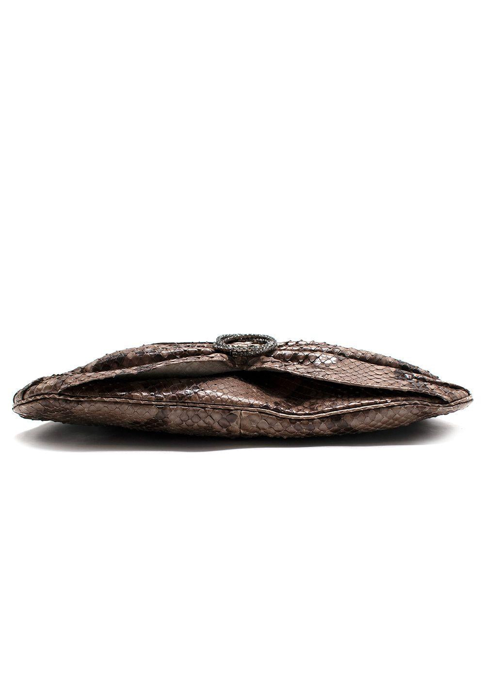 Anya Hindmarch Python clutch