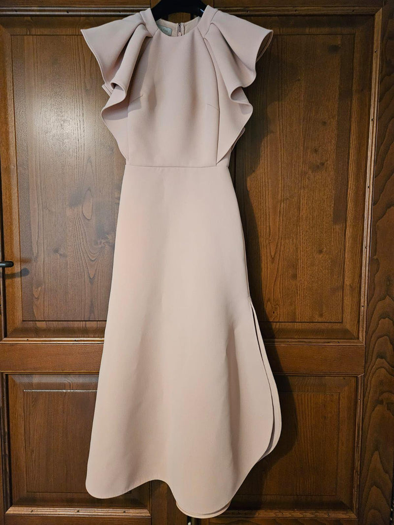 Elie Saab Light Pink Midi Dress