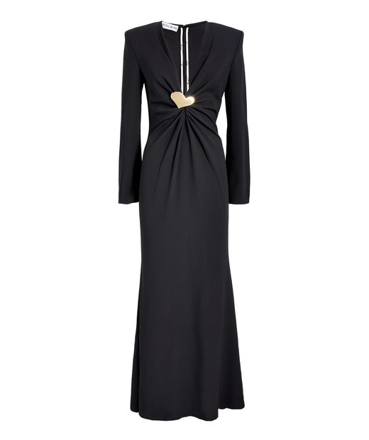 Rowen Rose Heart Jewel Maxi Dress