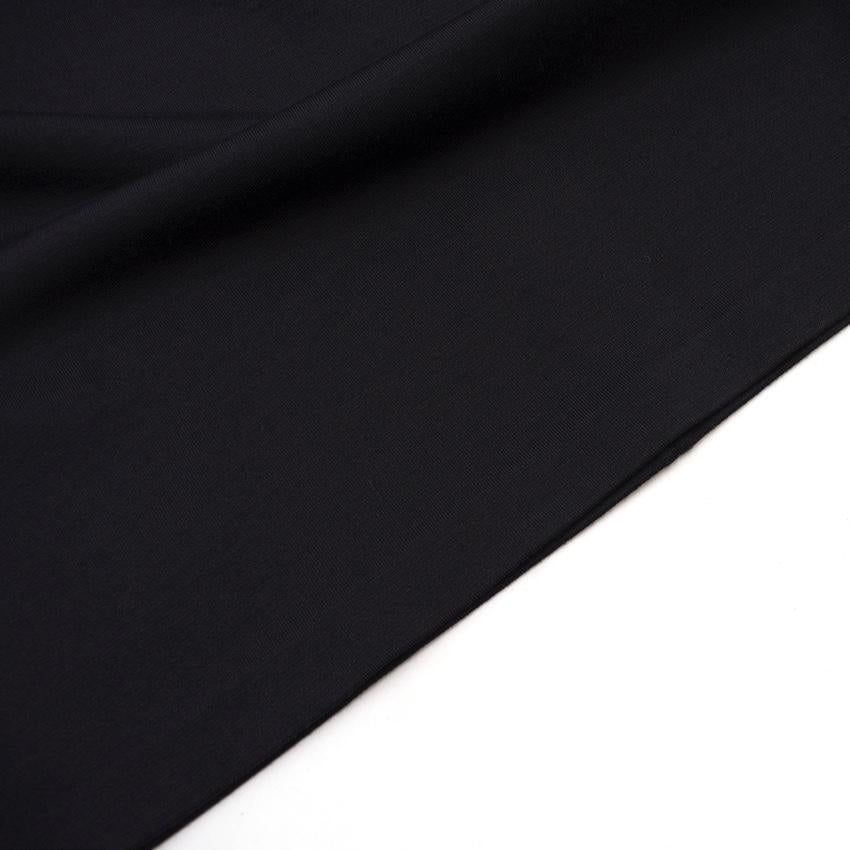 St. John Black Knit Dress
