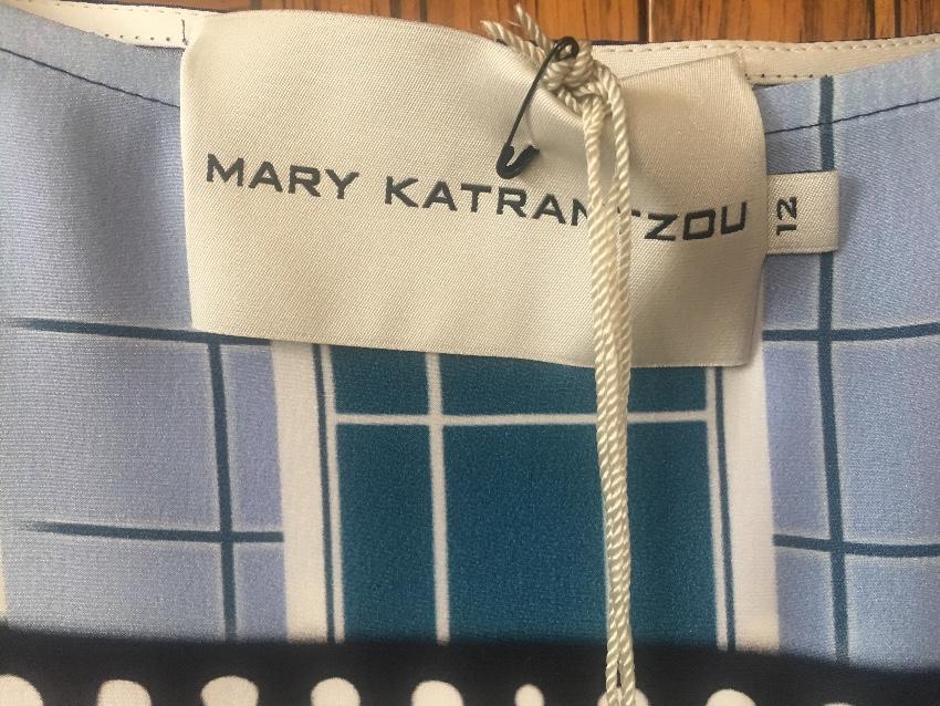Mary Katrantzou silk venezuela dress