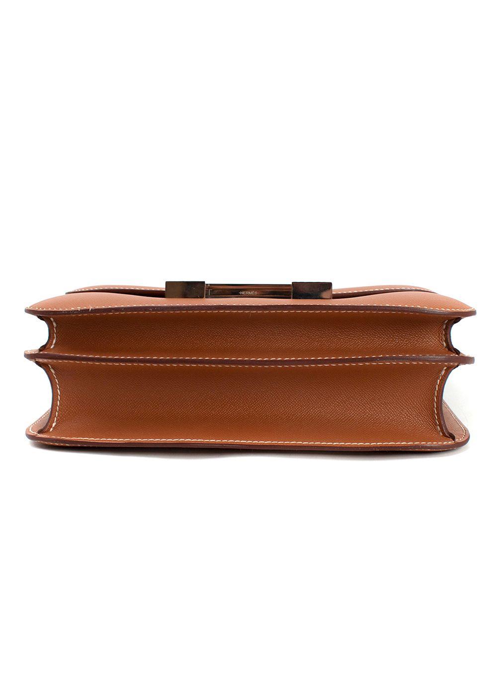 Hermès Constance 24 in Gold Madame Leather with Palladium Lizard Hardware