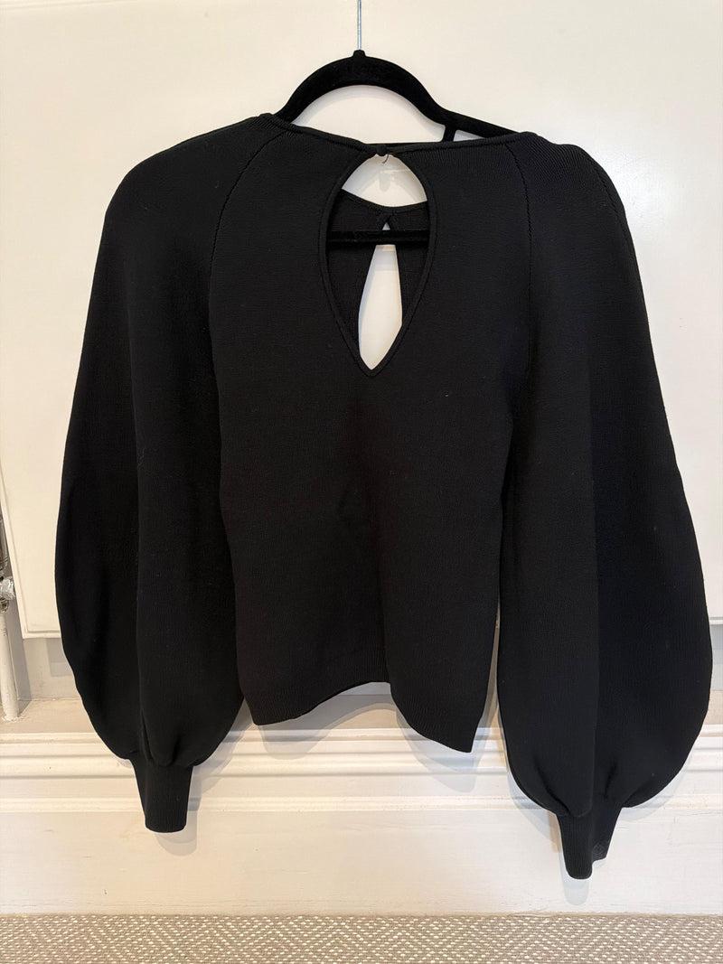 Chloe Black Cutout Jumper